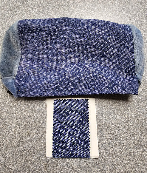 1984-1988 Toyota Pickup SR5 Vertigo Blue Seat Fabric