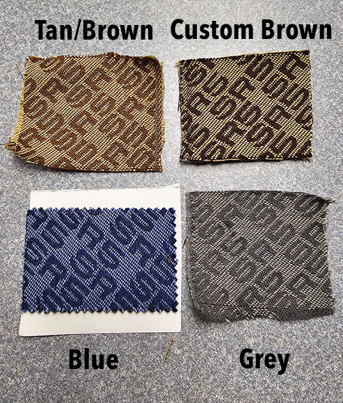 1984-1988 Toyota Pickup SR5 Vertigo Grey Seat Fabric Back To The Future Toyota
