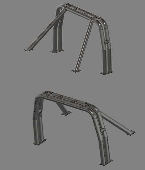 1984-1988 Toyota Pickup Bed Bars - NEW