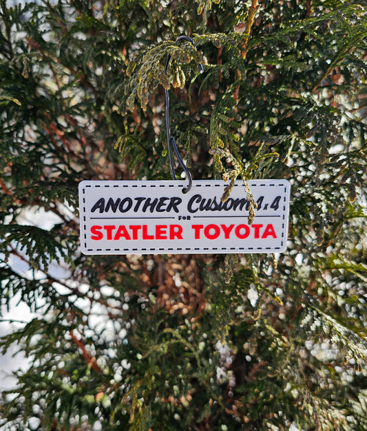 Back To The Future "Statler Toyota" Dealership Ornament