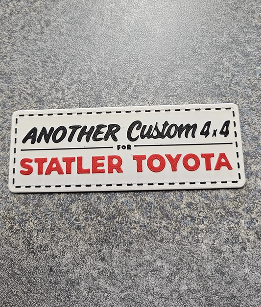 Back To The Future "Statler Toyota" Dealership Badge