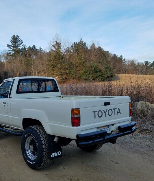 1984-1988 Toyota Pickup Tailgate Decal SR5 4x4 2x4 Silver Decal Statler Toyota